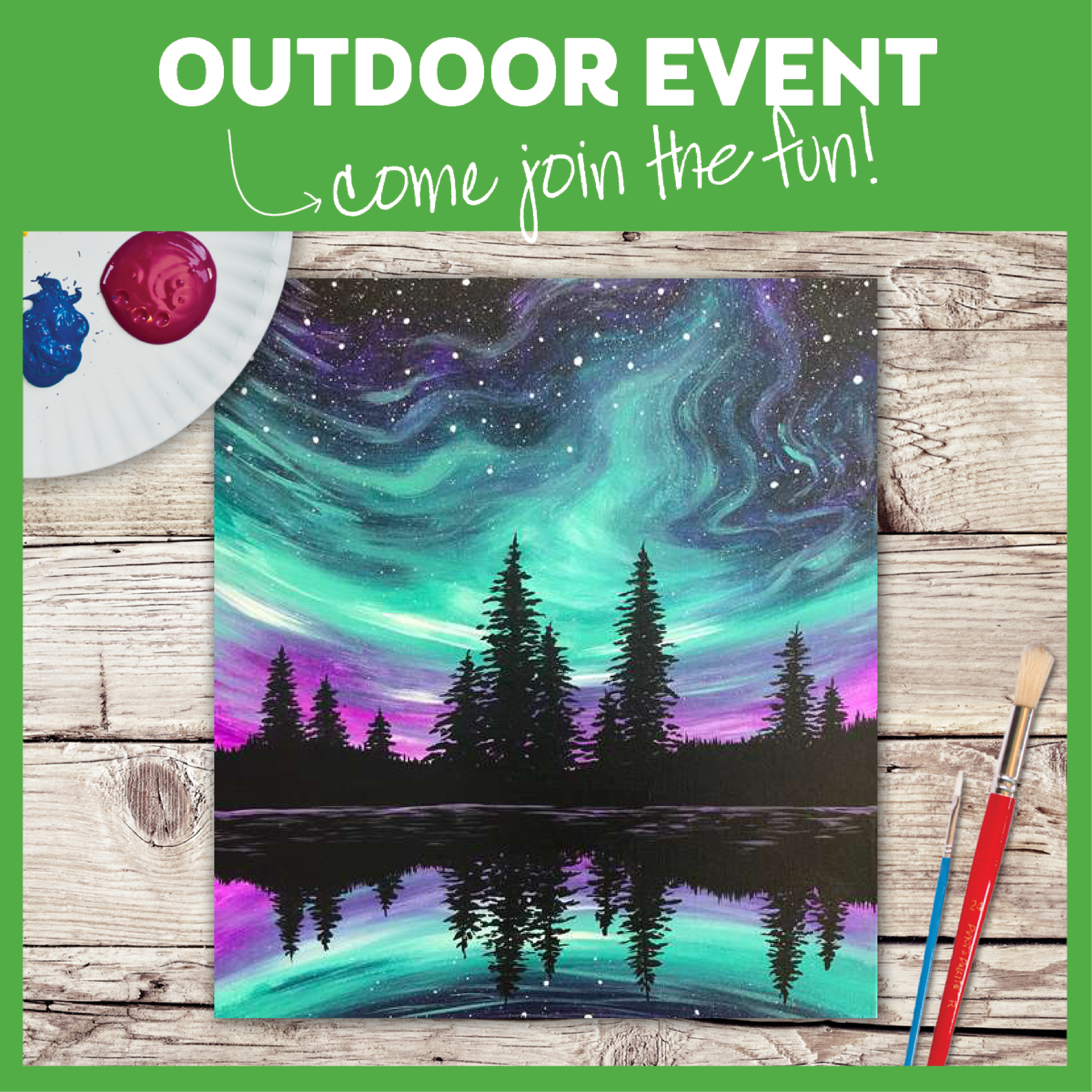 Paint on the Patio!